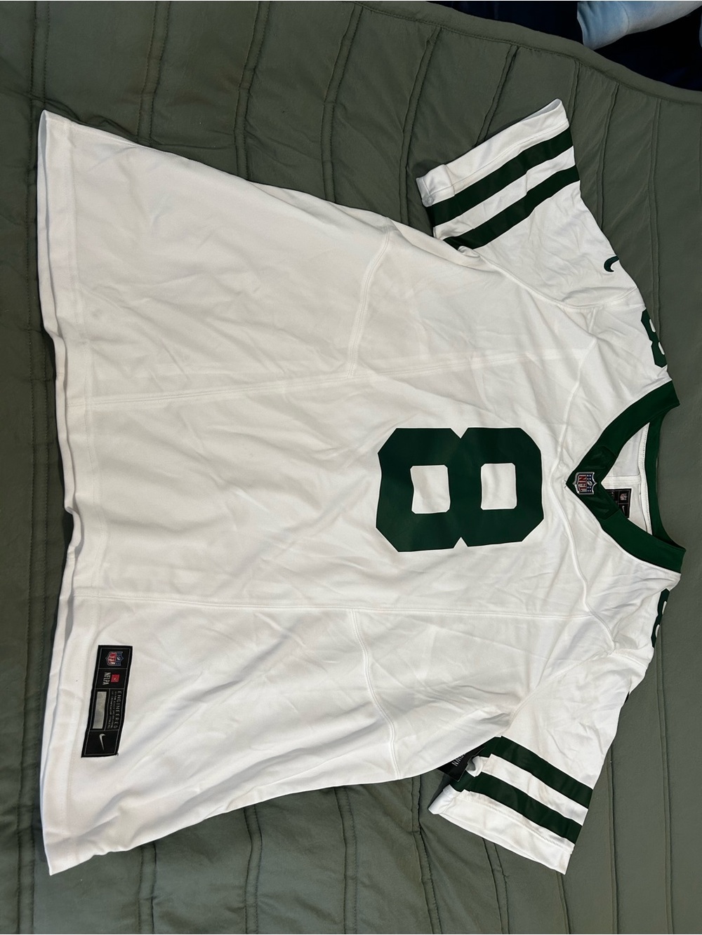 Nike Men’s NY Jets Aaron Rodgers Number 8 Jersey NFL Like New 3XL